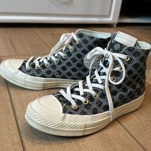Knit Canvas High-Top Converse